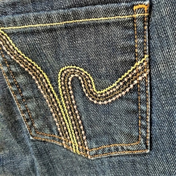 CITIZENS OF HUMANITY JEROME DAHAN BOOTCUT 24 bell bottoms - Picture 5 of 6